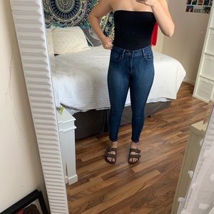 Levi’s high waisted jeans